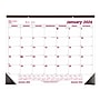 2026 Brownline 22" x 17" Monthly Desk or Wall Calendar, Burgundy/White (C1731)~#|#~1D29C6EA-2408-48E1-85EFC9052DAD5AF9_sc7