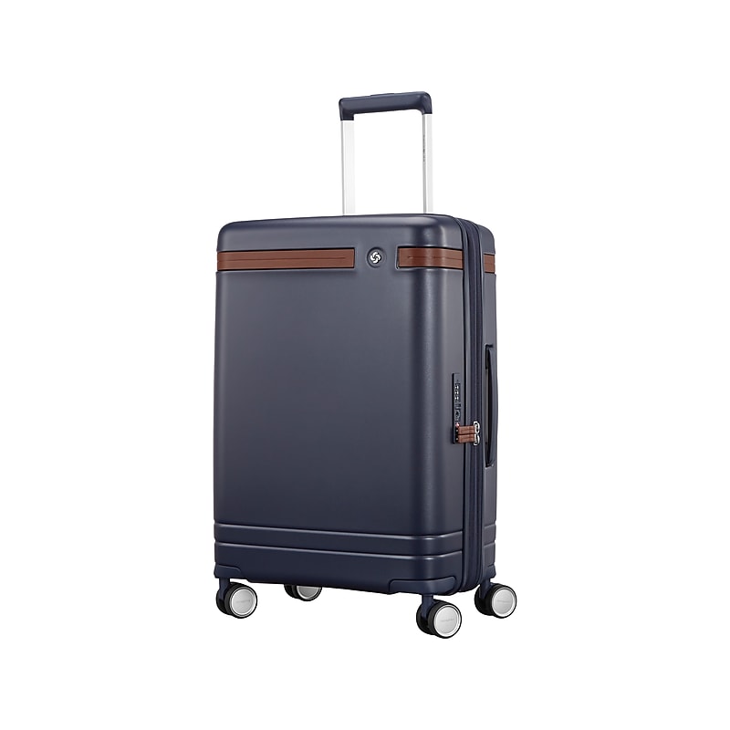 Samsonite Virtuosa 23" Hardside Carry-On Suitcase, 4-Wheeled Spinner, TSA Checkpoint Friendly, Navy (149176-1596) image 1