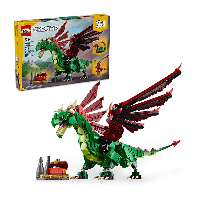 LEGO Creator Medieval Dragon, 715 Pieces (31161) image 1