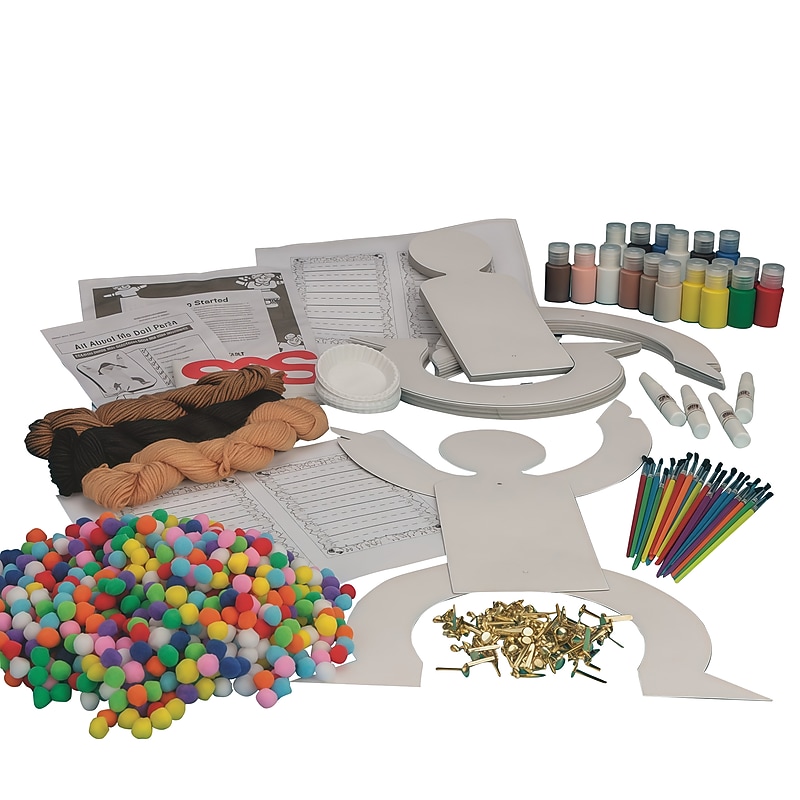 Educraft Scholastic All About Me Dolls Craft Kit, 24/Pack image 1