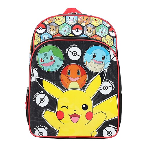 Bioworld Pokemon Kids Backpack, Large, Multicolored