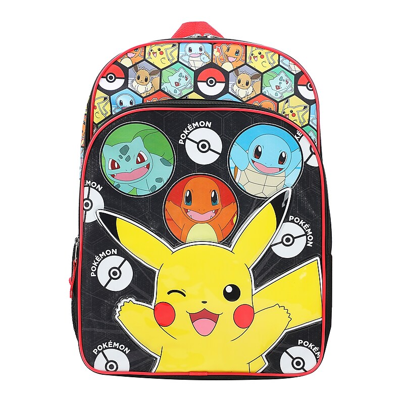 Bioworld Pokemon Kids Backpack, Large, Multicolored (BPB87C1POKSB00) image 1