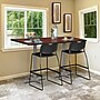 Regency Cain Square Laminate Cafe High X Base Table, 36"D x 36"W, Cherry/Grey (TCB3636CHGY)~#|#~1D34F415-BDB4-4B42-BCD752AE467ACBAF_sc7