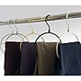 Nahanco Metal Clothes Hangers, Black, 100/Carton (AHLFMB)~#|#~1D3B3529-089C-467A-9A318132386C26E4_sc7