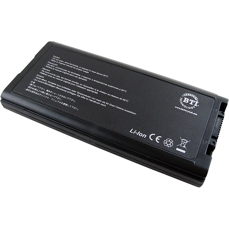 Battery Technology Li-Ion Replacement Battery for Panasonic, 7800mAh (CF-VZSU29ASU-BTI) image 1