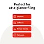TRU RED Plastic Letter Wall File, Clear, Single‑Pocket – Wall‑Mounted File Holder for Mail, Documents & Folders~#|#~1D40CF4D-F5C2-4FDB-A53B8B4DCBBCA3BD_sc7