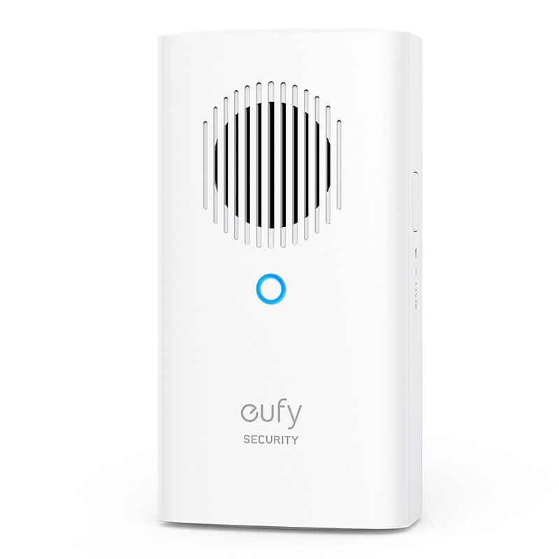 Eufy Wireless Add-On Doorbell Chime, White (T8023121) image 1