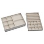 Household Essentials Stackable Jewelry Trays, Silver, 3/Pack (744-1)~#|#~1D44AE5C-7622-41F9-992EE3209C41FCF9_sc7