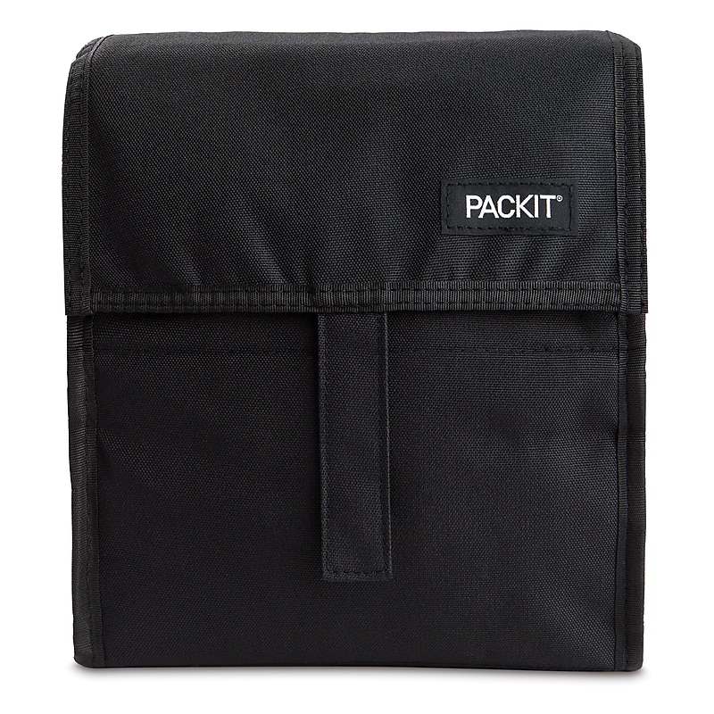 PACKiT Freezable Lunch Bag, Black (PKT-PC-BLA) image 1