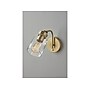 Adesso Bristol 1-Light Incandescent Bulb Armed Sconce, Antique Brass (4286-21)~#|#~1D4B993E-C524-4566-B97730F88CD99BA3_sc7