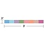 Carson Dellosa Education Crafty and Cool Patchwork Straight Bulletin Board Borders, 3" x 3', 12/Pack, 6 Packs/Bundle~#|#~1D4C5A57-0835-4F34-937665C6C77D349E_sc7
