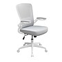 Boss Flip Arm Ergonomic Mesh/Fabric Swivel Task Chair, Gray/White (B6366WT-GY)~#|#~1D4CA54A-477C-490F-80503A00487AFB79_sc7