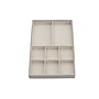 Household Essentials Stackable Jewelry Trays, Silver, 3/Pack (744-1)~#|#~1D4CE532-5C29-4BE2-BF897FD00BE74A35_sc7