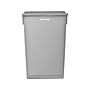 Alpine Industries Polypropylene Commercial Indoor Trash Can with Dolly, 23-Gallon, Gray, 3/Pack (ALP477-GRY-3PKD)~#|#~1D4D7FE5-CC62-4809-A8A2C83387000AF7_sc7