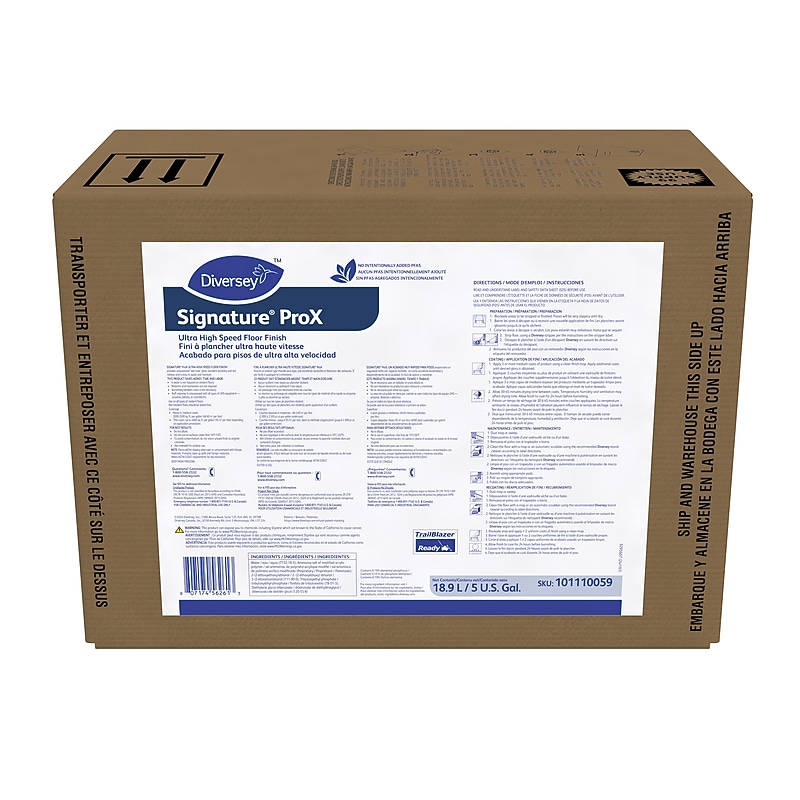 Signature ProX Floor Finish, Ammonia Scent, 640 Oz. (5104950) image 1