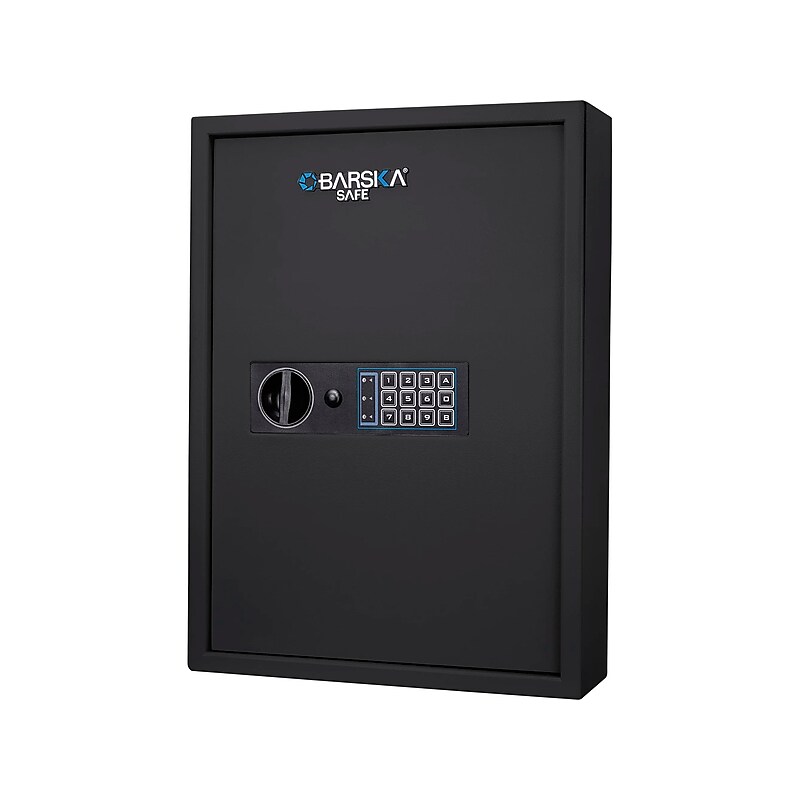 Barska 100-Key Digital Keypad Wall Safe, Black (AX13370) image 1