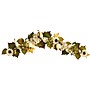 Nearly Natural 5' Fall Sunflower, Hydrangea and White Pumpkin Artificial Autumn Garland (W1242)~#|#~1D5B818F-C3B6-454B-B4D8D2DAEEAC17E7_sc7