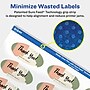 Avery Laser/Inkjet Oval Multipurpose Labels, 1" x 2", Clear, 1200/Box (94053)~#|#~1D5C32C6-9CF1-488B-B46C1B55C14126FC_sc7