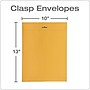 Quality Park Clasp & Moistenable Glue Kraft Catalog Envelopes, 10" x 13", Brown Kraft, 100/Box (QUA37897)~#|#~1D5DF5FC-96EA-489F-813D923653979CA2_sc7