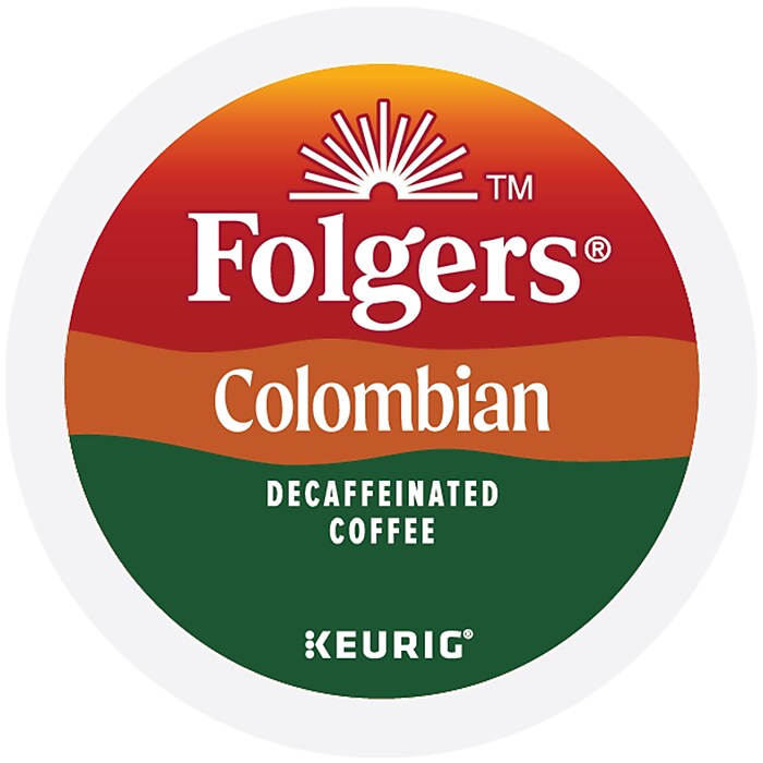 Folgers Colombian Decaf Coffee Keurig® K-Cup® Pods, Medium Roast - Main Image