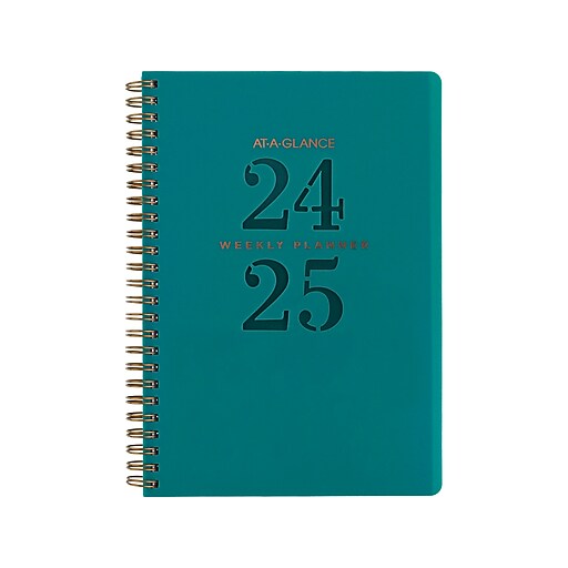 20242025 ATAGLANCE Signature Lite 5.5" x 8.5" Academic Weekly