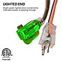 GoGreen Power 16/3 8' Heavy Duty Extension Cord, Lighted End, Orange (GG-13708)~#|#~1D6432A6-29C0-4844-88E3F0E86D329C17_sc7