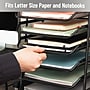 Mind Reader Metal Front Loading Letter Tray, Letter/Legal Size, Black (7TPAPER-BLK)~#|#~1D66B35D-A148-473D-8F70C9AE10F3C95A_sc7