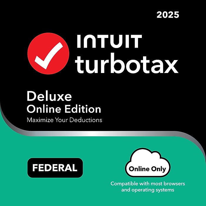 TURBOTAX DELUXE ONLINE. Recommended if you own a home, have charitable donations, high medical expenses, or only need to file a Federal Tax Return.ming the Earned Income Tax Credit, Child tax credit or only need to file a Federal Tax Return. Shop now