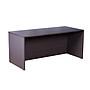 Boss Office Products 66" Desk and Credenza with Hutch and 2 File Pedestals, Driftwood (GROUPA16-DW)~#|#~1D6A407E-A7B1-446E-8903E2265F3B073B_sc7