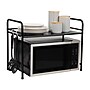 Mind Reader Metal Kitchen Shelf, Black (1TCOUMIC-BLK)~#|#~1D6ED27F-FB38-4D57-9F0821DF09A7DE36_sc7