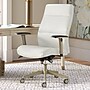 La-Z-Boy Baylor Ergonomic Faux Leather Swivel Executive Chair, White (CHR10085A)~#|#~1D6F3517-141F-4801-890128C00DB12AD2_sc7