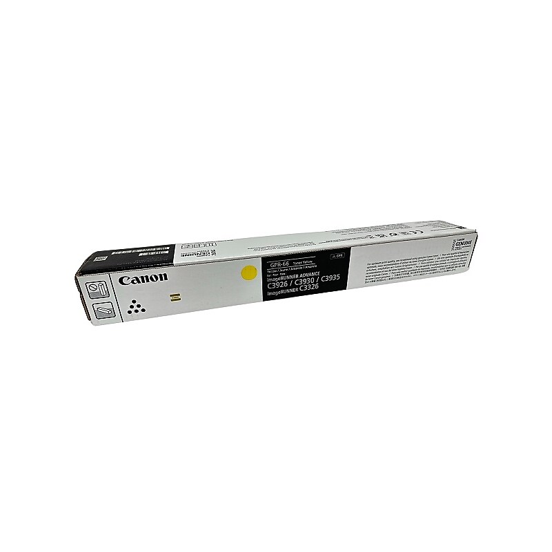 Canon GPR-66 Original Yellow Toner Cartridge (5756C003AA) image 1