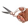 Westcott® Vintage 8" Stainless Steel Heavy Duty Scissors, Pointed Tip, Rose Gold Finish (16968)~#|#~1D7434B1-EBC4-4DC8-A3565A9AF265AC7C_sc7