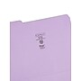 Smead File Folders, 1/3-Cut Tab, Letter Size, Lavender, 100/Bx (12443)~#|#~1D75F03D-72B2-4294-857FA55B82BB08BE_sc7