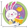 Say Hooray! Bunny Bliss Easter Disposable Tableware Set, 49/Pack (DTC9626E2A)~#|#~1D7795A7-F5B9-4C96-829E6619745C26AD_sc7