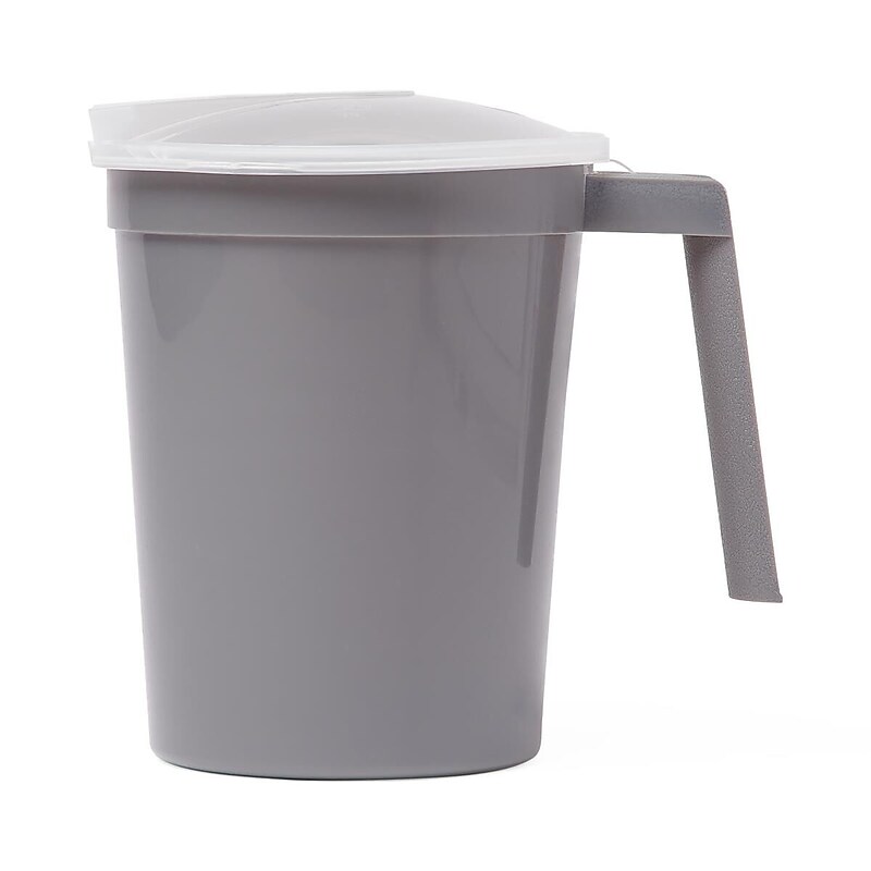 Medline Water Pitcher Kit, Graphite, 40/Pack (DYK100CMPL) image 1