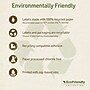 Avery EcoFriendly Laser/Inkjet Shipping Labels, 2" x 4", White, 1,000 Labels/Box (48163)~#|#~1D79C432-7470-4A7B-90565F6EC27D7FA2_sc7