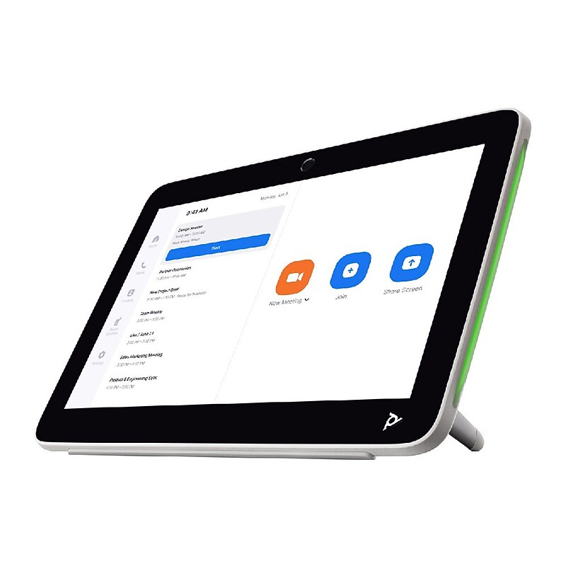 HP Poly TC10 Touch Controller, White (973G1AA#AC3) image 1