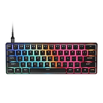 SteelSeries Apex 9 Mini Gaming Keyboard, Black (64837) | Staples