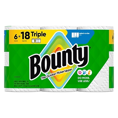 Bounty Select-A-Size Triple Roll Paper Towels - Thumbnail 5