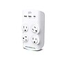 360 Electrical Revolve45 4-Outlet 3-USB Port Surge Protector, White (3E0771-WHT6NA)~#|#~1D864942-AFB0-4D6C-B9100D124FE56268_sc7