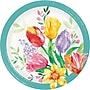 Creative Converting Beautiful Blooms Tableware Kit, Serves 8 (DTC9200E2A)~#|#~1D895184-2598-449F-A00E7464A590000F_sc7