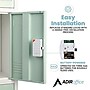 AdirOffice 72"H 3-Tier Blue Storage Locker (ADI629-203-BLU-DL)~#|#~1D8A2F9E-6E65-42E0-B59A6CC4536BC3C5_sc7