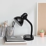 Simple Designs Basic LED Desk Lamp, 14.25", Black (LD1003-BLK)~#|#~1D933D8A-94CC-402B-A7D21B05A80F6E45_sc7