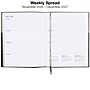 2027 Excello Brands 8" x 10" Weekly & Monthly Standard Planner, Paperboard Cover, Gray/Black (PKT-CY27-810-GY)~#|#~1D95B426-AF94-461E-9F6500AE36463712_sc7