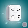 Philips Elite 3-Outlet Surge Tap with USB, 980J, 1 USB-A, 1 USB-C, 12W, White (SPP9393W/37)~#|#~1D96A215-07F5-492A-9A849663455D6806_sc7