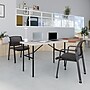 Staples 4' x 24" Heavy Duty Plastic Folding Table, White Granite (79203/54406)~#|#~1DA49955-2466-438B-9594F65667573C51_sc7