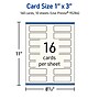 Avery Business Cards, 1" x 3", Matte Ivory, 160/Pack (95284)~#|#~1DA99022-4EF8-442C-B6D9E5FAC4059839_sc7