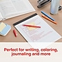 Staples Inspire Felt Tip Pen, Medium Point, 0.7mm, Assorted Ink, Dozen (ST63326)~#|#~1DABC52E-3EB2-4BFB-8D5EE5C4CF4BF6DF_sc7