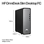 HP OmniDesk Slim Desktop Computer, Intel Core i3-14100, 8GB RAM,  256GB SSD, Windows 11 Home, Mouse/Keyboard Included ~#|#~1DB09D27-A838-49B3-AD2B5BAC2DCF8989_sc7